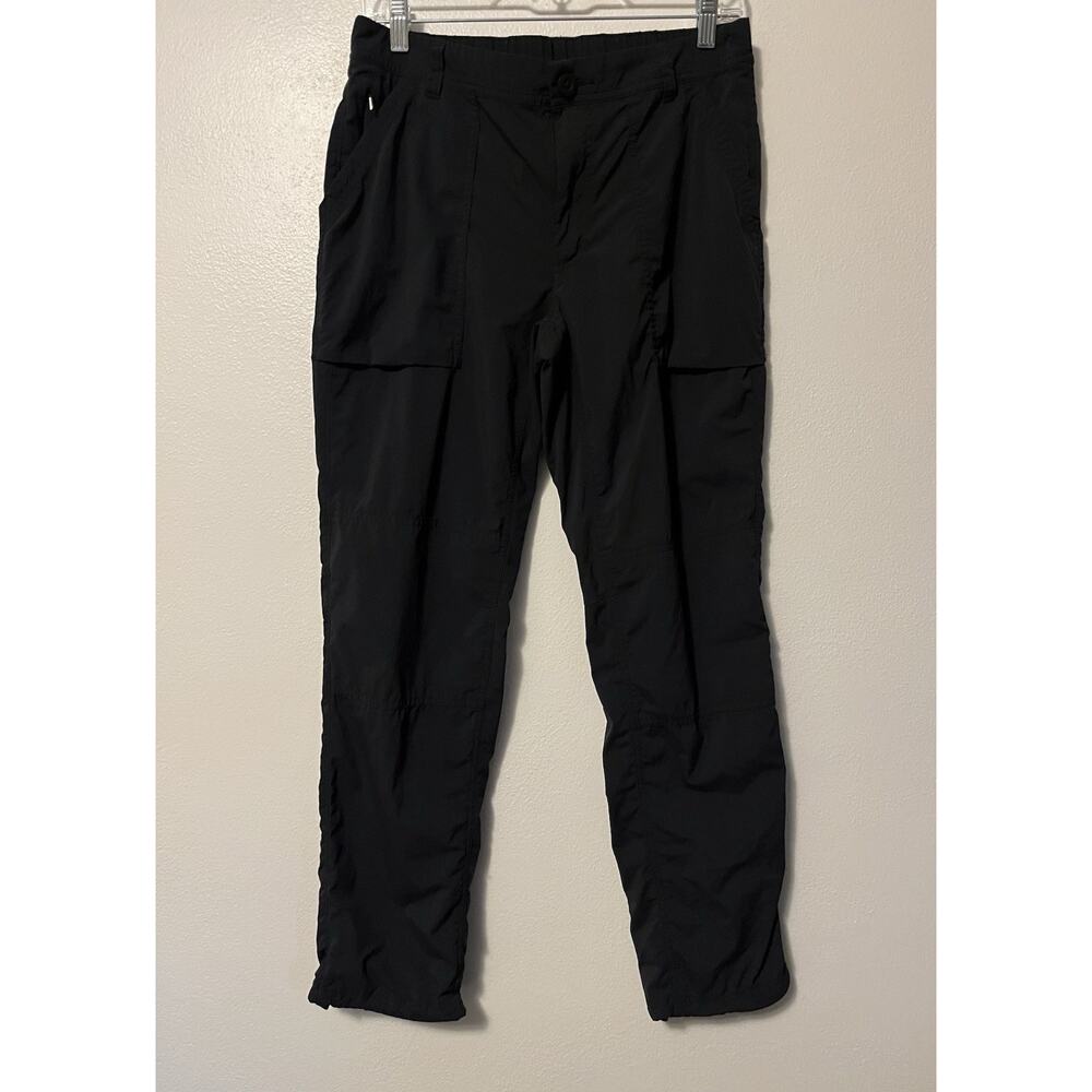 REI Black Ankle-Length Cropped Hiking Pants